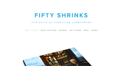 Desktop Screenshot of fiftyshrinks.com